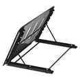 thumbnail image 2 of Miangastore Étagère de Rangement Multifonctionnelle Support Durable et Ajustable Tablette Pliable pour Tablette Ordinateur Portable (Noir), 2 of 8