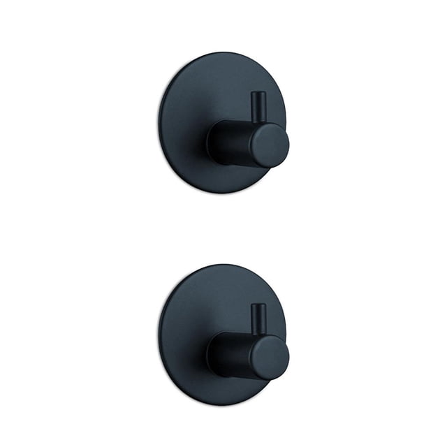Advancent Gancho autoadhesivo de acero inoxidable, chaquetas de pared para baño, colgador sin taladro, organizador de baño, puerta interior, Type9 NO9