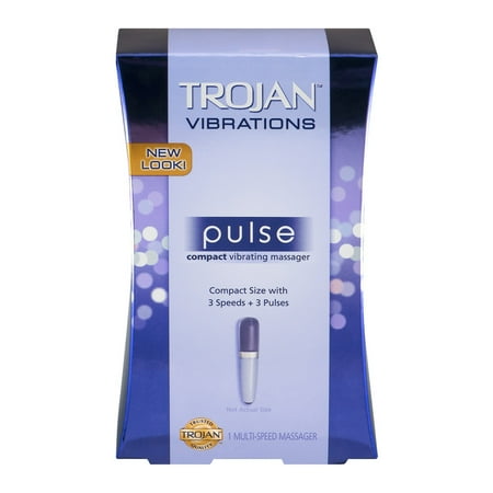 Tojan Vibrations Pulse Masseur Compact Vibrant, 1,0 CT