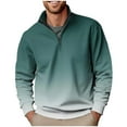 thumbnail image 1 of Blusa y camisa de manga larga con cuello alto para hombre, ropa deportiva para el hogar, pijamas, camiseta de color liso, blusa deportiva de poliéster para hombre, 1 of 4