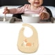 thumbnail image 4 of Silicone Baby Bib Waterproof Easily Clean Silicone Feeding Bib for Babies Girl and Boy Yellow Puppy, 4 of 4