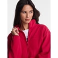thumbnail image 4 of No Boundaries Polar Fleece Zip Up Jacket, Women’s and Women's Plus XXS-4X, 4 of 6