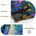 thumbnail image 6 of Large Area Rugs for Living Room Bedroom, Colorful Flowers 8'x10' Rug Washable Carpet Runner Indoor Outdoor, Spring Watercolor Oil Painting Forest Trees Non Slip Floor Mats Rug for Kitchen, Patio, 6 of 8