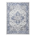 thumbnail image 2 of 8x10 Non-shedding Area Rug In Blue/grey - Stain For Living, Dining Spaces Shade Non-shedding, Home Office Use, 2 of 2