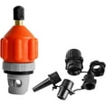 thumbnail image 1 of Inflatable Boat SUP Pump Adaptor, Universal Air Valve Adapter with High-Quality Copper Reinforced Nylon for Quick Inflation and Easy Conversion, Suitable for Stand Up Paddleboard, Canoe, Rubber Boat, 1 of 6