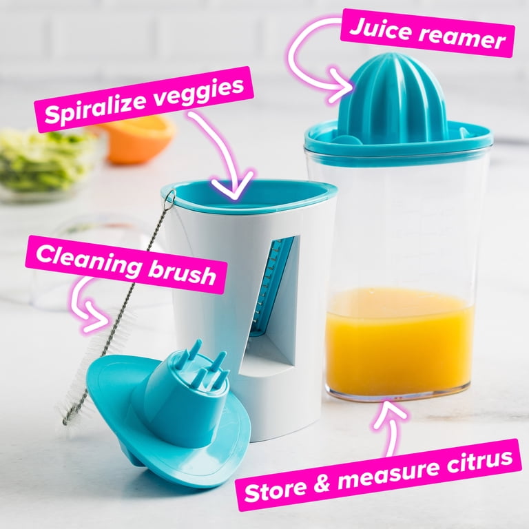 Tasty 3-in-1 Spiralizer and Juicer, Dishwasher Safe - Walmart.com