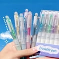 thumbnail image 2 of LNGOOR 6pcs/Set Colorful Flashing Press Erasable Pens  Perfect Gift For Students And Graduates  Neutral Pen With Easy-Erase Function, 2 of 7