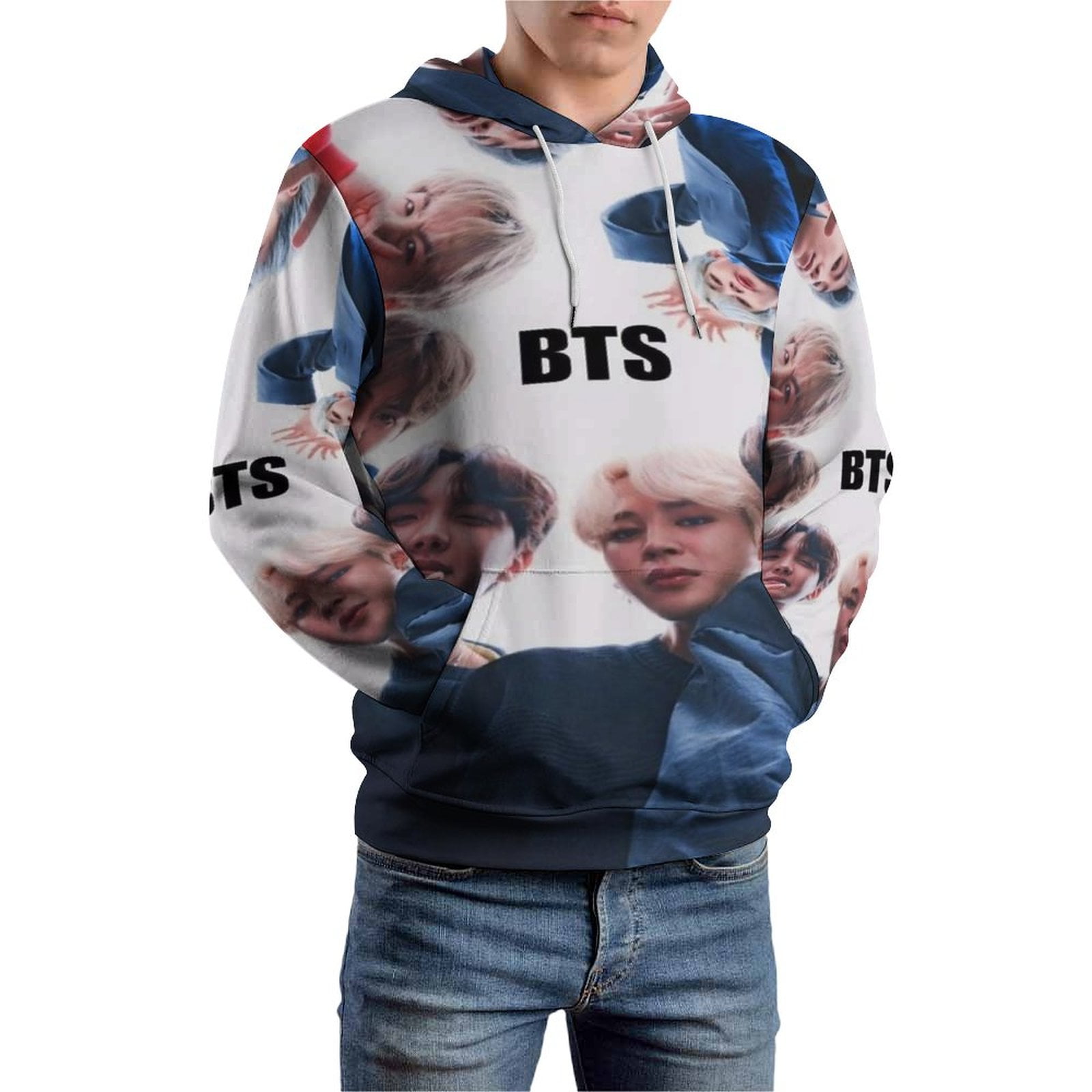K Pop BTS Hoodie Love Yourself Sweatshirt Jungkook Suga V RM Lightweight Long Sleeves Pullover Sweater Coat in Nepal at NPR 8416 Rating 5