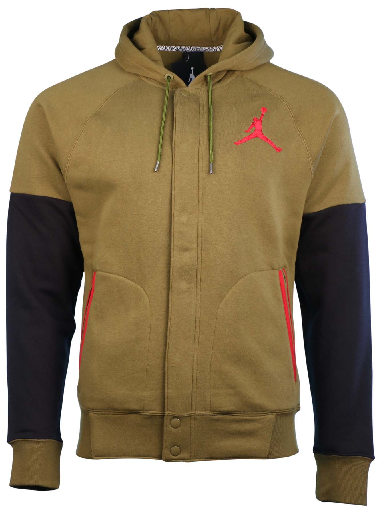 jordan hoodie olive