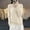 Beige, variant on FDGIU Women's V Neck Cable Knit Sweater, Rib Hem Long Sleeve Loose Fit Pullover Tops Casual Knit Blouses