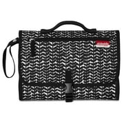 Skidaddle Polyester Portable Diaper Changing Pad, Black