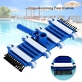 thumbnail image 4 of Greeniant Cabezal de succión para piscina, cepillo para piscinas de alta resistencia, herramienta de limpieza de rotación libre, pieza de vacío Deportes acuáticos Greeniant OD024950-00, 4 of 6