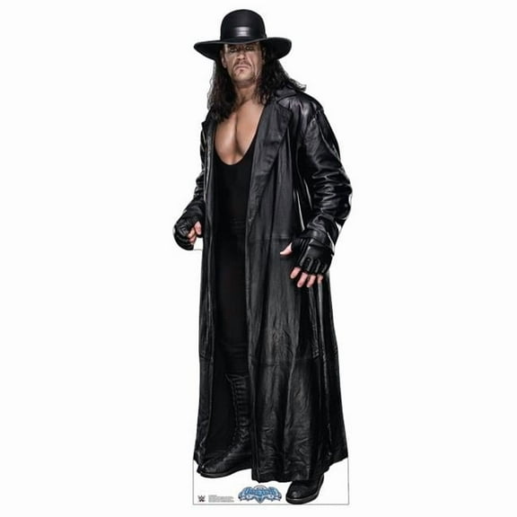 82 x 29 in. Undertaker Cardboard Cutout, WWE