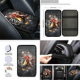 thumbnail image 4 of Renewold Chicken Rooster Splash Car Accessories 12 PCS, Universal Car Seat Covers Steering Wheel Cover Seat Belt Pad Armrest Cover Coasters Handbrake Gear Shift Cover Universal Car Interior Decor, 4 of 7