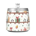 thumbnail image 7 of Yayeee Ashtray with Lid for Cigarette Smokeless Stainless Steel Home Ash Holder, Christmas Box Train, 7 of 7