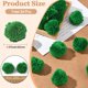 thumbnail image 2 of 24 bolas de pompones verdes de lana a granel de 4 cm, de fieltro suave, esponjosas y redondas, hechas a mano, para colgar., 2 of 7