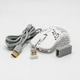 thumbnail image 4 of Wireless Gaming 58 Gram Ultra Lightweight Honeycomb Design Mouse(White), 4 of 5