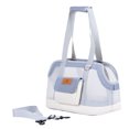 thumbnail image 1 of Bolsa portátil para gatos, bolsa transpirable para mascotas, bolsa de viaje resistente al desgaste, bolsa de hombro, 1 of 8