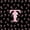 Black Pink T, variant on Homewish Cute Pink Bowknot Kids Zipper Twin Comforter Sets with Fitted Sheet and 2 Pillowcases,Dreamy Princess Style A Alphabet Zipper Bedding Set For Girls,Pink Reversible,4-Piece