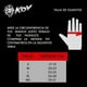 thumbnail image 2 of Guantes Para Moto Kov Amarillo Limpiador Mica Dedo Touch, 2 of 3