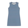 thumbnail image 7 of VBVC Women's Dressy Sleeveless Mini Dress,Ladies Solid Side Slit T-Shirt Dress,Business Slim Dress For Women,Multicolor,S-2XL, 7 of 7