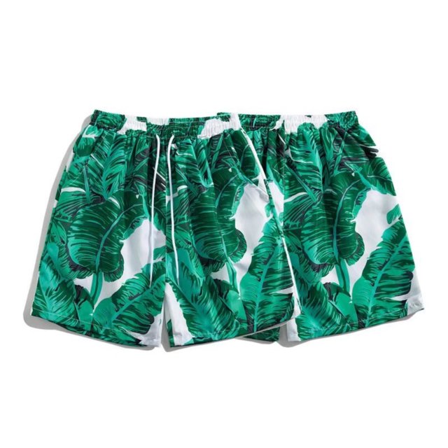 Amzcrzy Mens Shorts Beach Shorts for Men Shorts for Men Mens Casual Printed Beach Shorts With Elastic Waist And Drawstring Pocketless Knee Length Mens Shorts Casual Mens Shorts with Pockets
