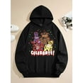 thumbnail image 2 of Five-Nights at Freddy Merch Mens Ultimate Heavyweight Pullover Hoodie Sweatshirt, 2 of 8