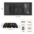 thumbnail image 6 of Psesaysky Vintage Space Print Waterproof Trifold Card Wallet, Elastic Polyester Toddlers Purse Easy to Access Coin Storage Pouch for Daily Use Outdoor Travel, 6 of 6