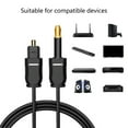 thumbnail image 4 of 192KHz Optical to 3.5mm Conversion Sound Cable Adapter Conversion Cord for Homes Theaters Systems & Games Consoles, 4 of 9