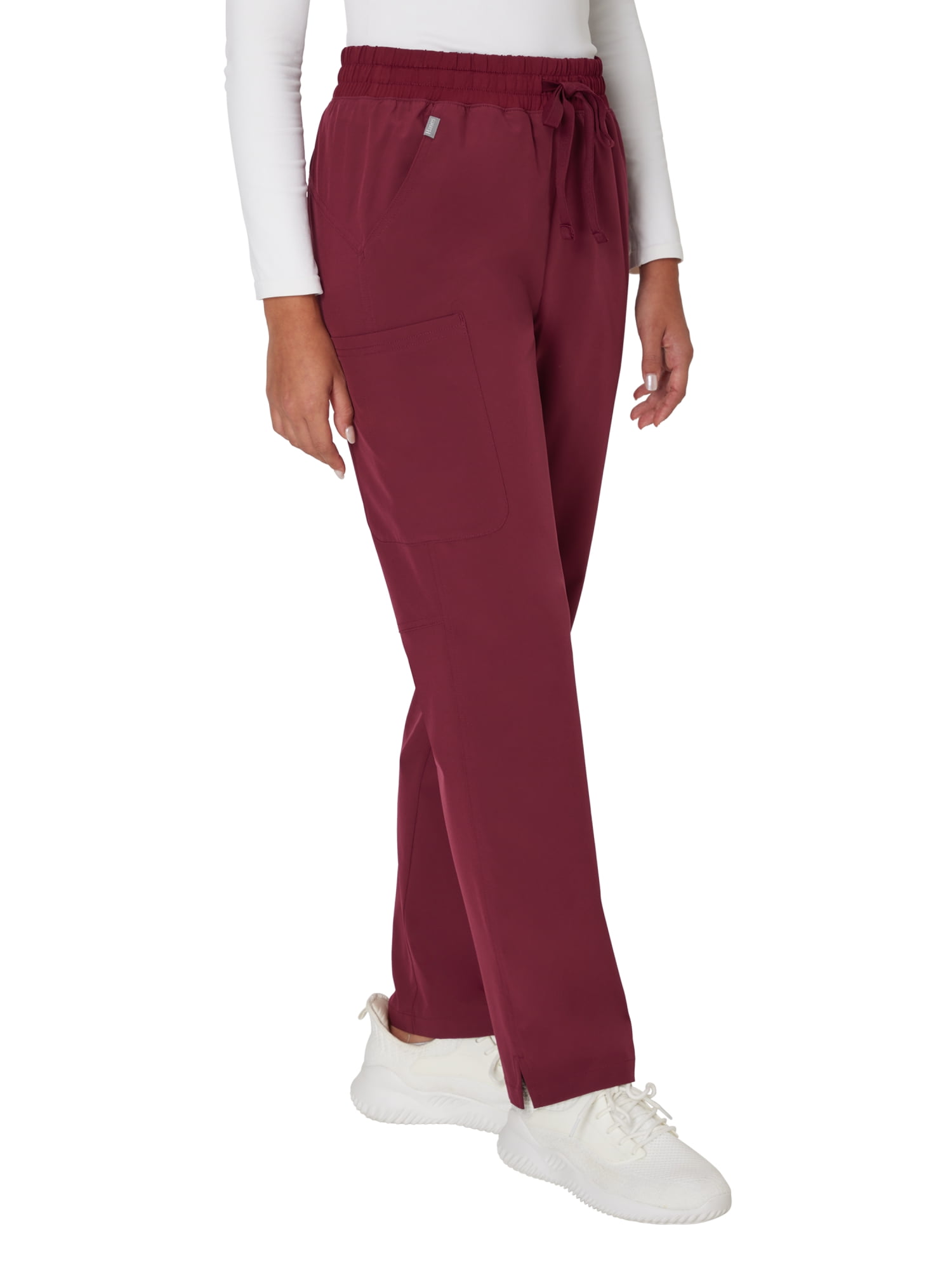 Hanes Womens Scrubs Drawstring Scrub Pants, Straight Leg, Comfort Fit, Pockets, Sizes XS-3XL