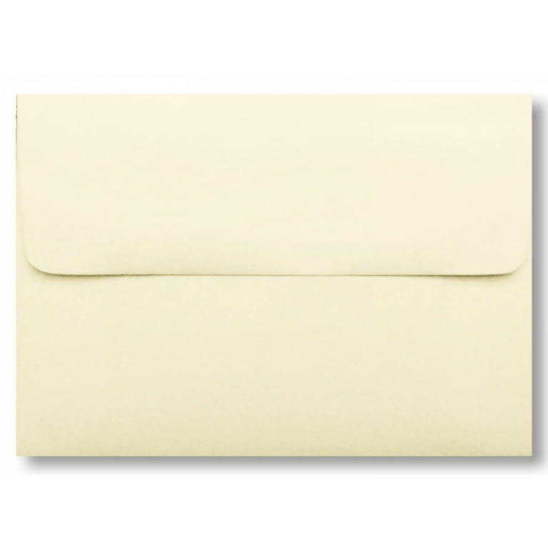 Ivory 200 Boxed A6 Envelopes for ( 4 1/2 X 6 1/4 ) Greeting Cards,  Invitations, Announcements Showers Wedding From the Envelope Gallery