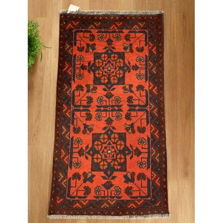 2 X 4 Khall Tribal Handmade Wool Rug # 12329