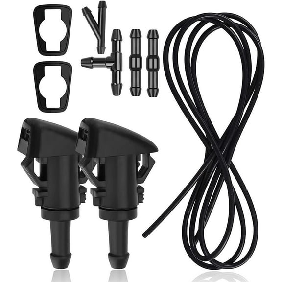 Universal Front Windshield Washer Squirter Nozzle Spray For Dodge Jeep Chrysler