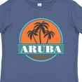 thumbnail image 4 of Inktastic Aruba Vacation Sunset Boys or Girls Toddler T-Shirt, 4 of 5