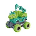 thumbnail image 1 of Baby Inertia Car Toy Safe Interactive Colorful Cartoon Dinosaur Baby Blaze Truck Toy for Home, 1 of 10