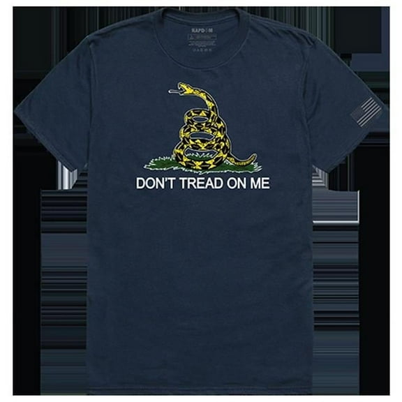 Gadsden Tactical Graphic T-shirt, Navy - Medium