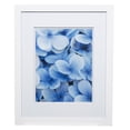 thumbnail image 1 of Snap 16x20 Flat Double Mat for 11x14 Photo, Wall Mount Picture Frame, 11" x 14", White, 1 of 6