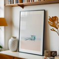 thumbnail image 5 of Lifeguard Stand, Santa Monica - Los Angeles California Photography Beach House Coastal Minimalist Ocean Pastel Beach Ocean Minimalist Black Framed Wall Art Print 5 x 7 inches, 5 of 8