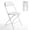 White/4-Pack, variant on Alvantor Folding Chairs, 4/6/10-Pack White Indoor Outdoor Stackable Portable for Events, Offices, Weddings