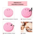 thumbnail image 3 of Minnieouse Soporte para pestañas de 100 Uds., cantidad abundante, paleta de pestañas ligeras de PVC, , compacto, duradero, cosmético para Type3 NO3, 3 of 6