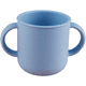 thumbnail image 1 of Taza de entrenamiento de silicona para bebés, taza de aprendizaje para niños pequeños con dos asas, taza abierta para bebés, a partir de 6 meses, 1 of 5