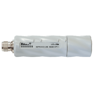 Mikrotik Groove 52HPN RBGroove52HPn-US Weatherproof up to 125Mbit built-in N-male connector.
