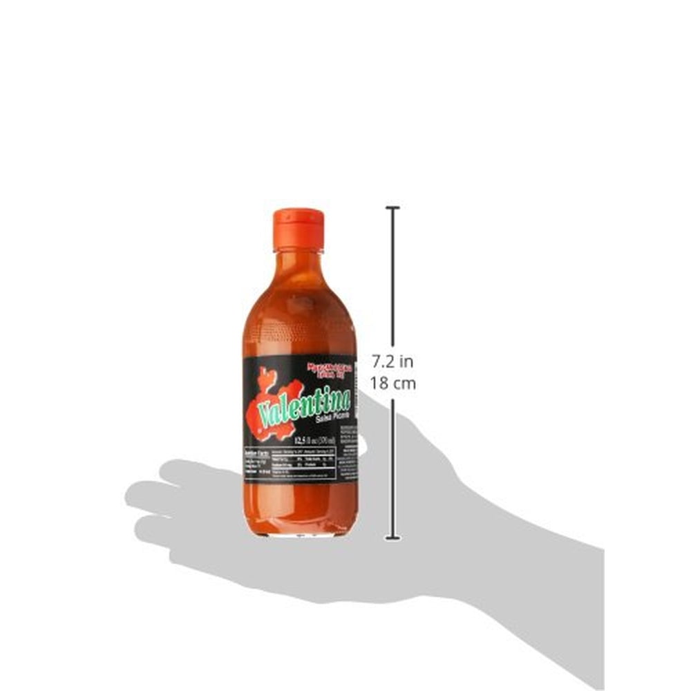 Ao Brds Valentina Salsa Picante Extra Hot Sauce, 12.5 Fl Oz (Pack of 18)