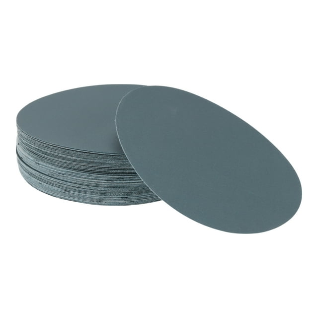 Hojas de lijado de gancho y bucle Unique Bargains 180x180mm negras de grano 600 para un lijado y pulido eficiente en la fabricación y reparación de automóviles y trabajos en madera