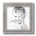 thumbnail image 2 of ArtToFrames 9" x 9" Classic Silver Picture Frame, 9x9 inch Silver Wood Poster Frame (WOM-4926), 5 Pack, 2 of 7