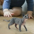 thumbnail image 6 of Leopard Toy Figurine, Snow Leopard Playset Model, Simulation Wildlife Animal Statue for Christmas Present, Birthday Gifts C, 6 of 8