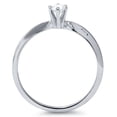 thumbnail image 2 of Pompeii 1/4ct Solitaire Marquise Diamond Engagement Ring 14K White Gold (G,I1), 2 of 3