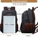 thumbnail image 5 of Mochila Mactso Canvas Travel Laptop de 17.3 pulgadas para hombre y mujer, 5 of 7