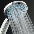 thumbnail image 5 of Antimicrobial / Anti-Clog High-Pressure 6-setting Hand Shower by AquaDance with Microban Nozzle Protection, 5 of 9
