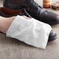 thumbnail image 3 of Novo Essentials White Shoe Mitt with Natural Ribbon Tie - 500/Case, 3 of 3